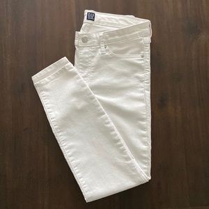 GAP White Denim Legging